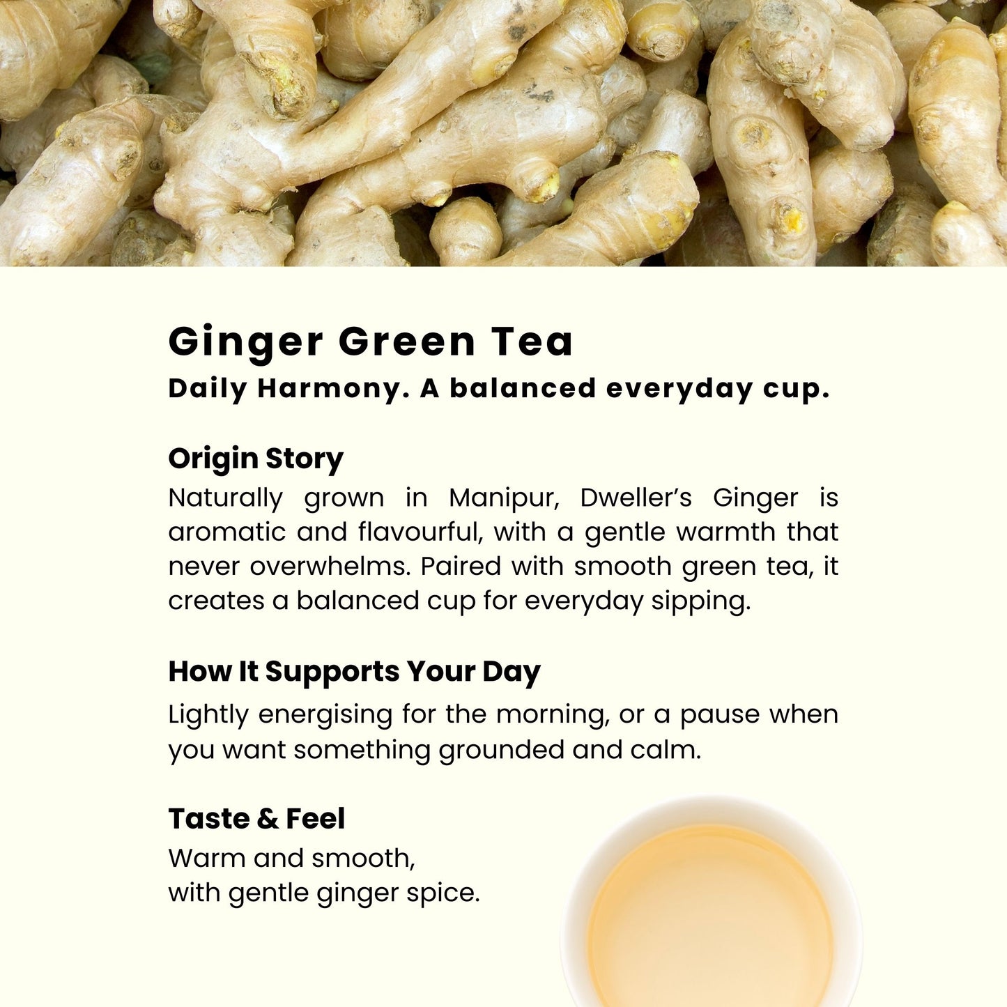 Ginger Green Tea